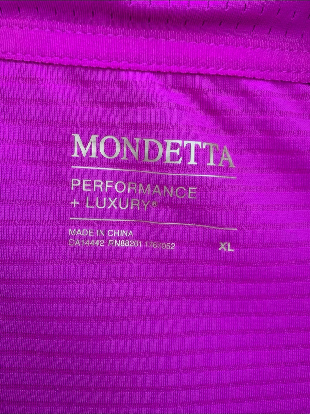 Mondetta Women's Fuchsia Half-Zip Swim Coverup - Picture 2 of 10